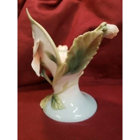 Franz Collection Bee & Apple Blossom Porcelain Candleholder READ